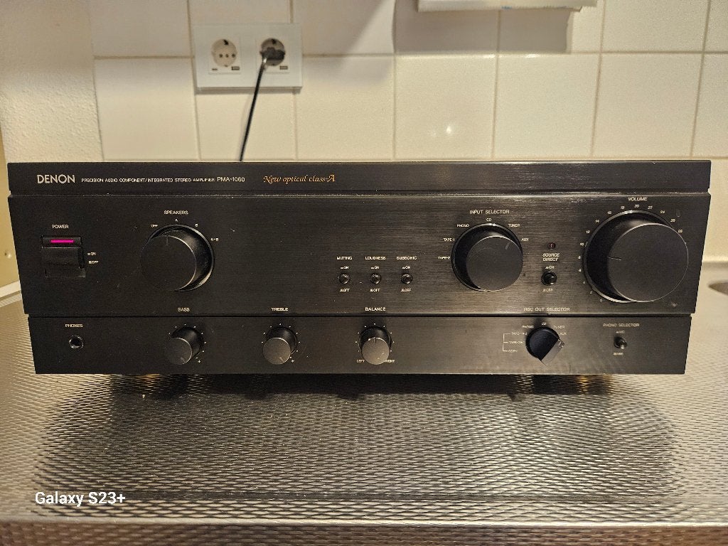 Denon PMA-1060 geïntegreerde versterker – 'Optical Class A', Ophalen, Denon, Zo goed als nieuw, 60 tot 120 watt