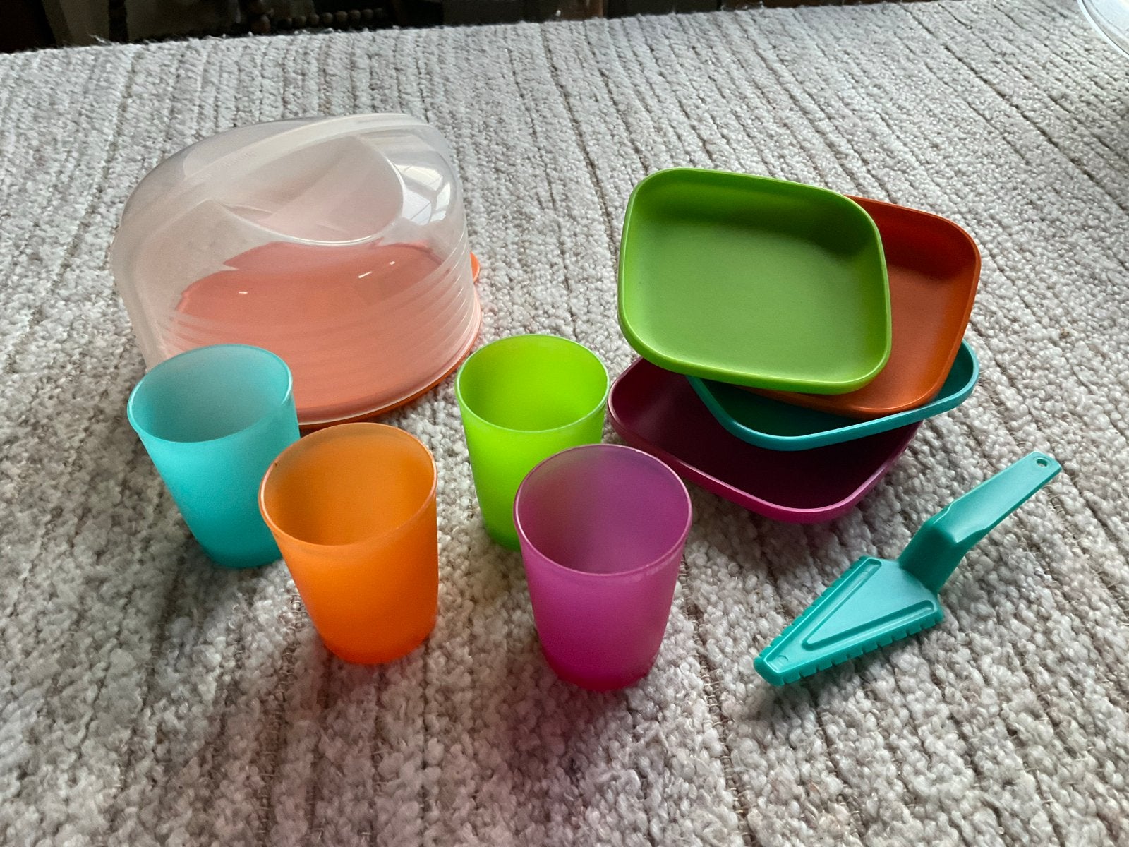 Tupperware kinderservies miniatuur set - Nieuw, Ophalen of Verzenden, Nieuw, Overige typen