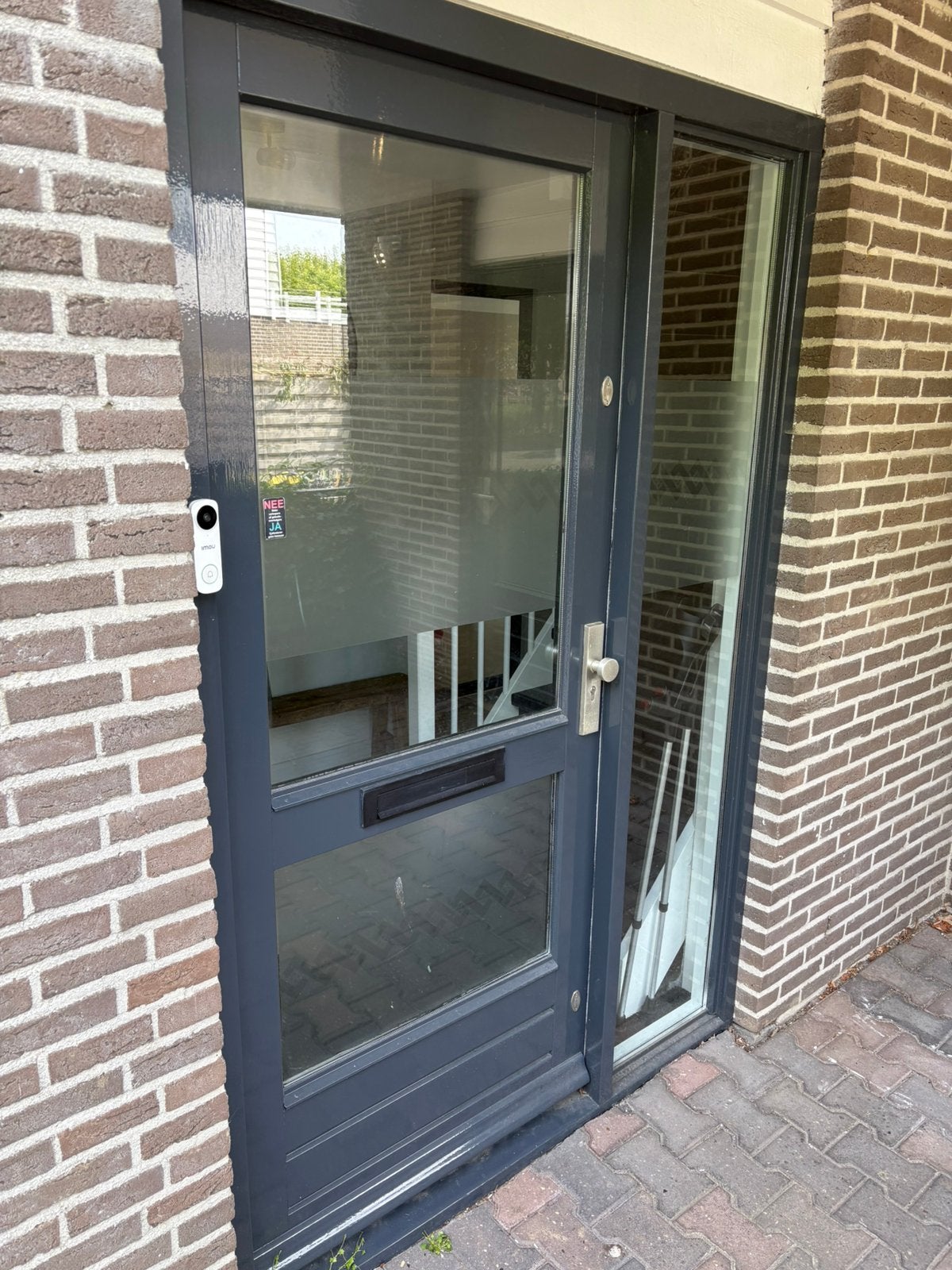 Stomp Rechts Draaiende Buitendeur 930x2115, Ophalen, 200 tot 215 cm, Hout, Buitendeur
