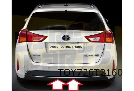 Toyota Auris (-6/15) sierlijst op onderspoiler chrome Origin