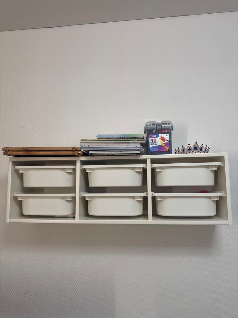 IKEA Trofast opbergmeubel met bakken (2 stuks), Ophalen of Verzenden, Gebruikt