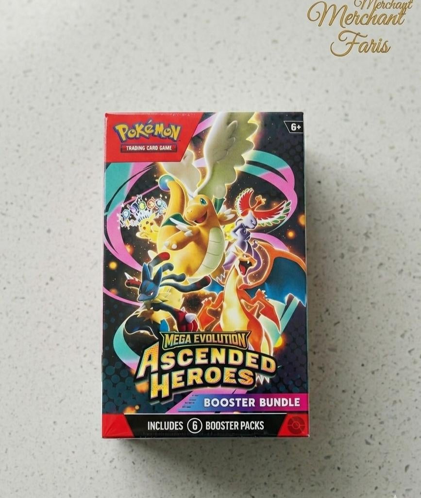 Pokémon Ascended Heroes Booster Bundle - 6 Booster Packs, Ophalen of Verzenden, Nieuw, Booster