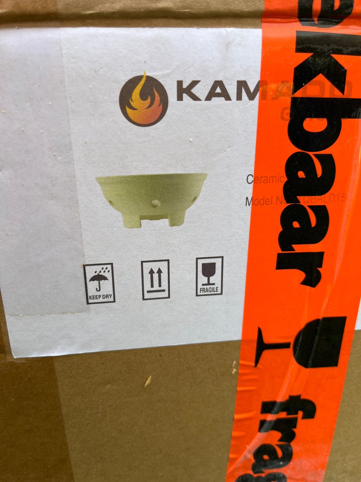 Nieuwe Kamado Grills Vuurschaal 15 inch, Tuin en Terras, Ophalen of Verzenden, Nieuw