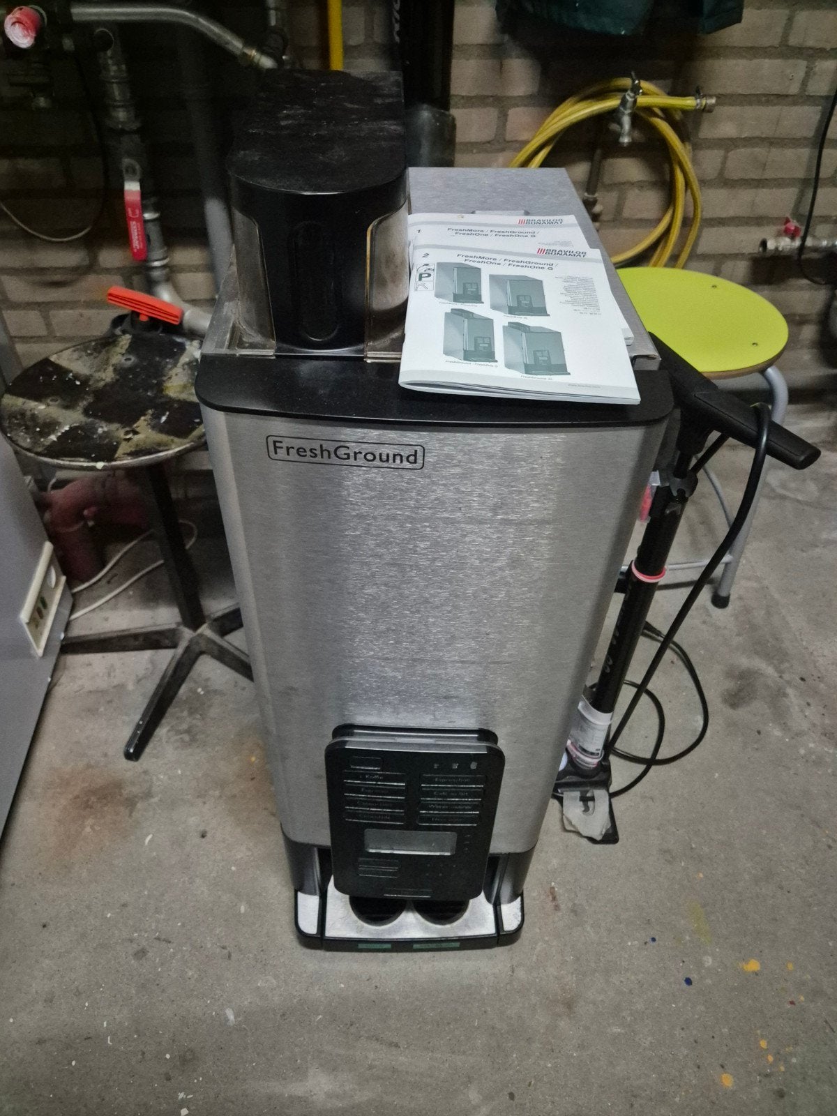 Goed werkende koffiemachine - FreshGround, Ophalen, Gebruikt, Koffiemachine, Gemalen koffie