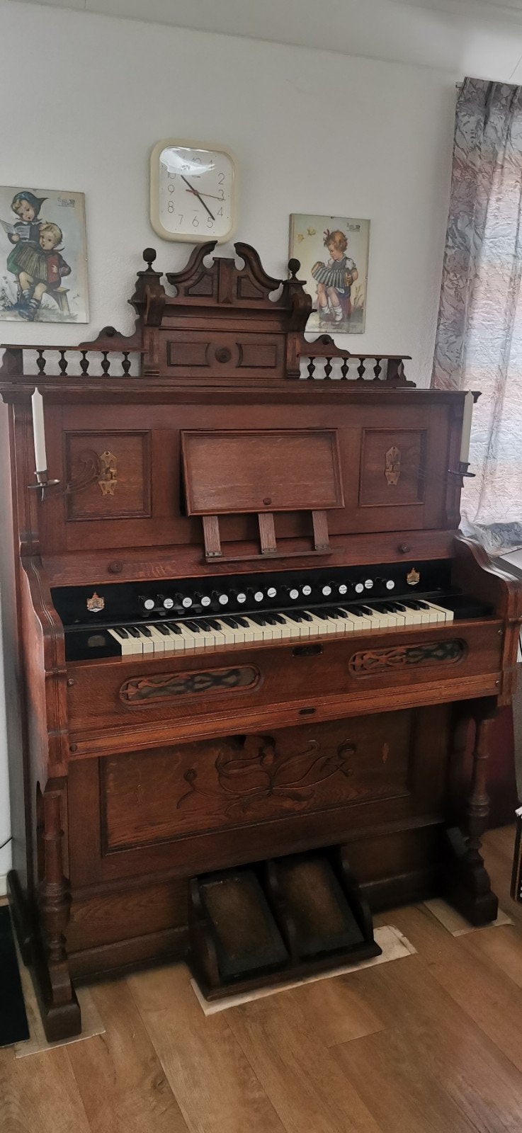 Harmonium orgel. In prima staat., Muziek en Instrumenten, Ophalen, Gebruikt, 1 klavier, Harmonium