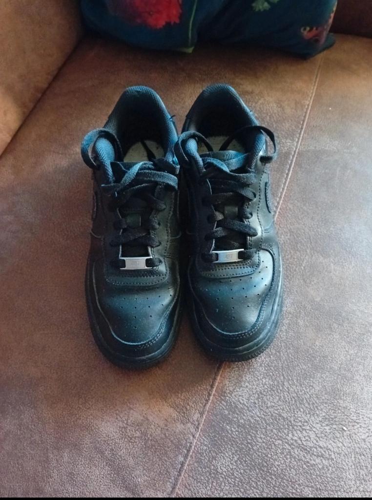 Nike Air Force 1 Low DH2920-001 Zwart Maat 38, Kinderen en Baby's, Kinderkleding | Schoenen en Sokken, Gebruikt, Jongen of Meisje