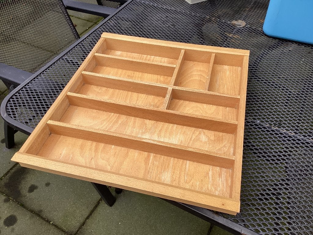Besteklade hout, Ophalen, Gebruikt, Hout