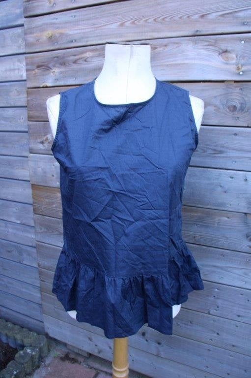 Top donkerblauw Emily van den Bergh mt 38 Vaste prijs, Kleding | Dames, Maat 38/40 (M), Blauw, Emily van den Berg, Ophalen of Verzenden