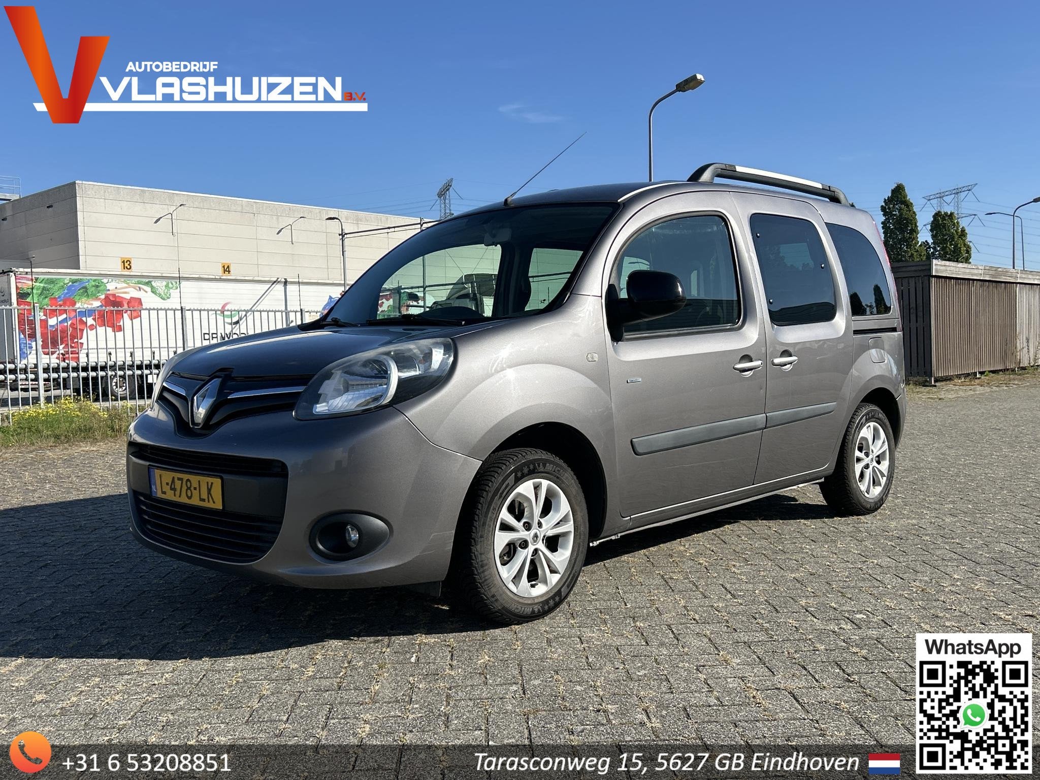 Renault Kangoo Family 1.2 TCe Limited Start&Stop | 5P. | Air, Voorwielaandrijving, Stof, Gebruikt, 4 cilinders