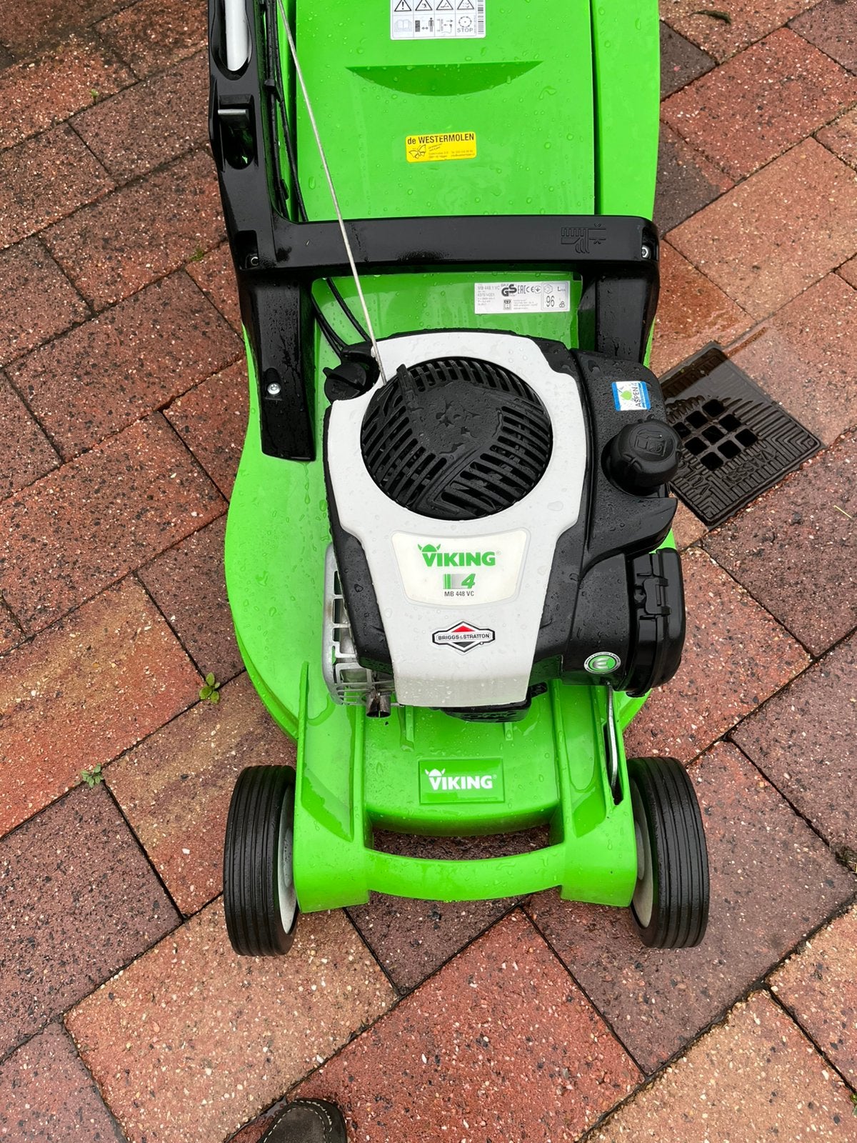 Viking 4 serie  MB 448 VC met mulchfunctie, Ophalen, Mulchfunctie, Zo goed als nieuw, Benzine-grasmaaier