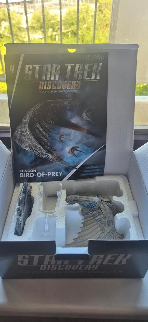 Eaglemoss Klingon Bird-of-Prey (Discovery) met boekje, Ophalen of Verzenden