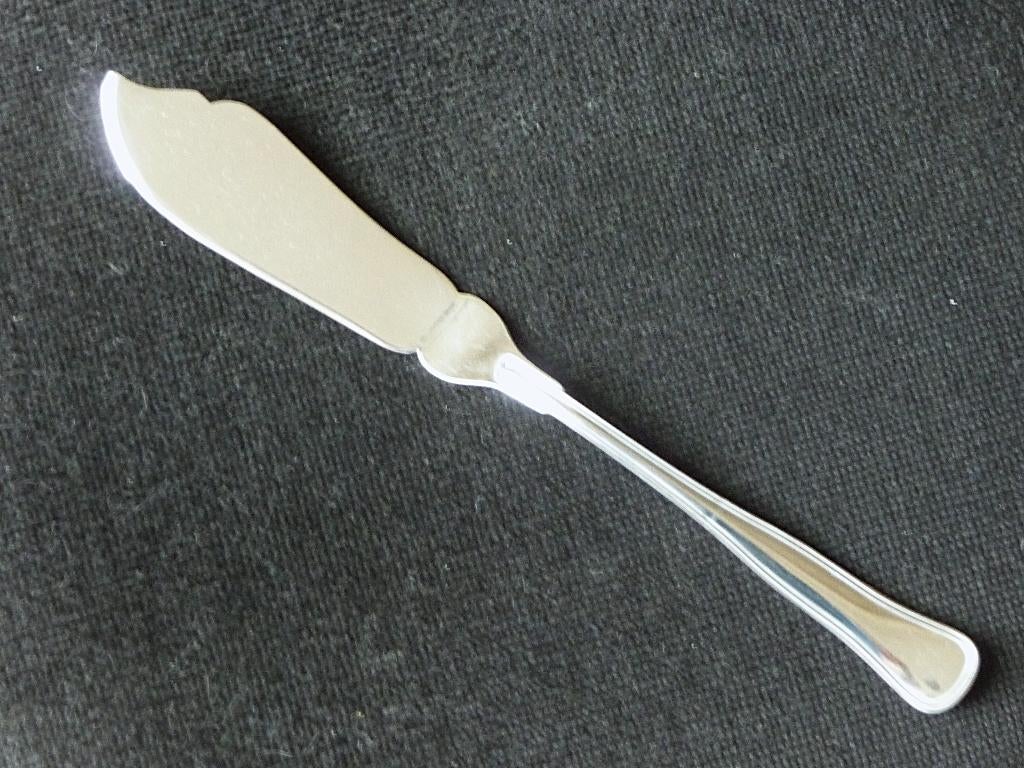 GERO alpacca vismes model 440, antiek rond 1920, goede staat, Antiek en Kunst, Antiek | Bestek, Ophalen of Verzenden
