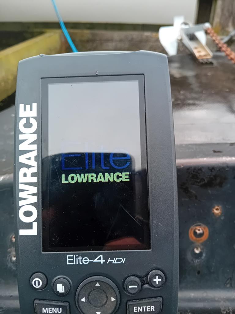 Lowrance 4x Elite HDI met kaartplotter helemaal compleet, Watersport en Boten, Ophalen of Verzenden, Zo goed als nieuw, Kaartplotter of Fish Finder