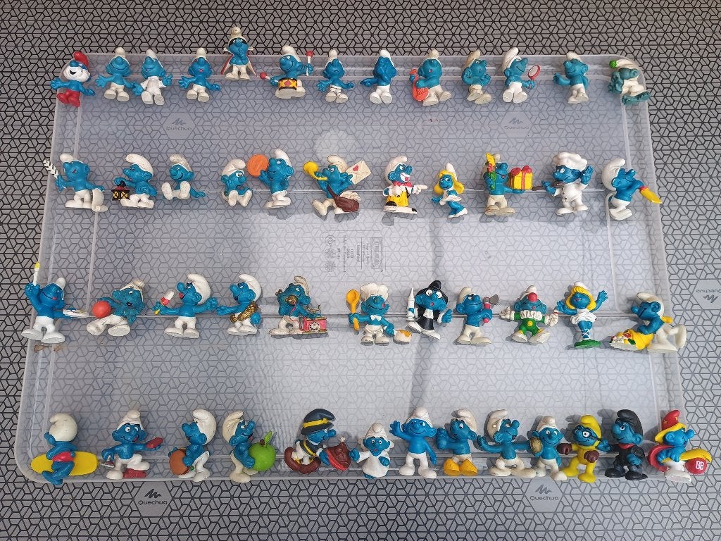 Verschillende Schleich Smurfen aan € 2,50, Ophalen of Verzenden, Gebruikt, Verschillende Smurfen, Poppetje, Figuurtje of Knuffel