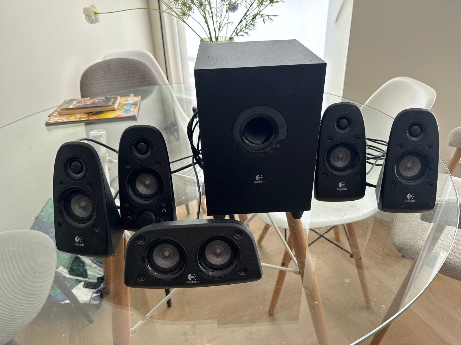 Logitech Z506 Surround Sound Speakerset - Gebruikt, Gebruikt, Logitech, Surroundset, Geschikt voor surround/home cinema