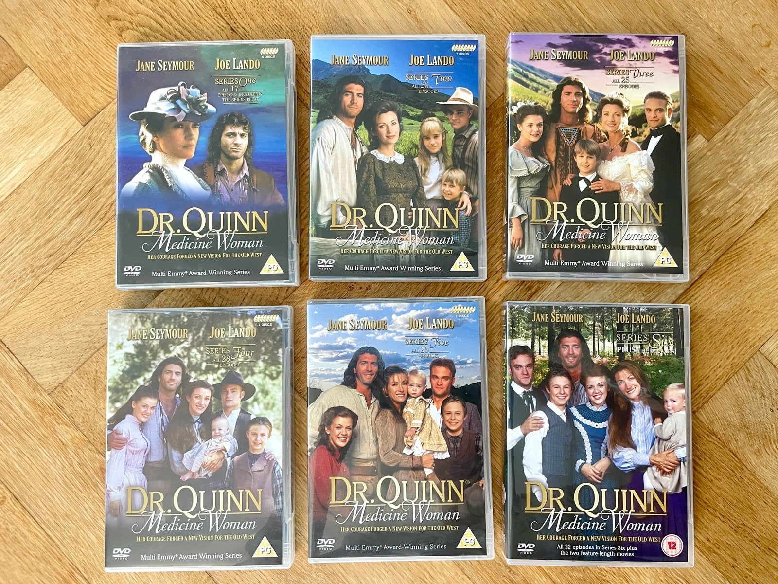 Dr. Quinn - Seizoen 1 t/m 6 op DVD (krasvrij, met ENG), Engels, Drama, Ophalen of Verzenden, Zo goed als nieuw