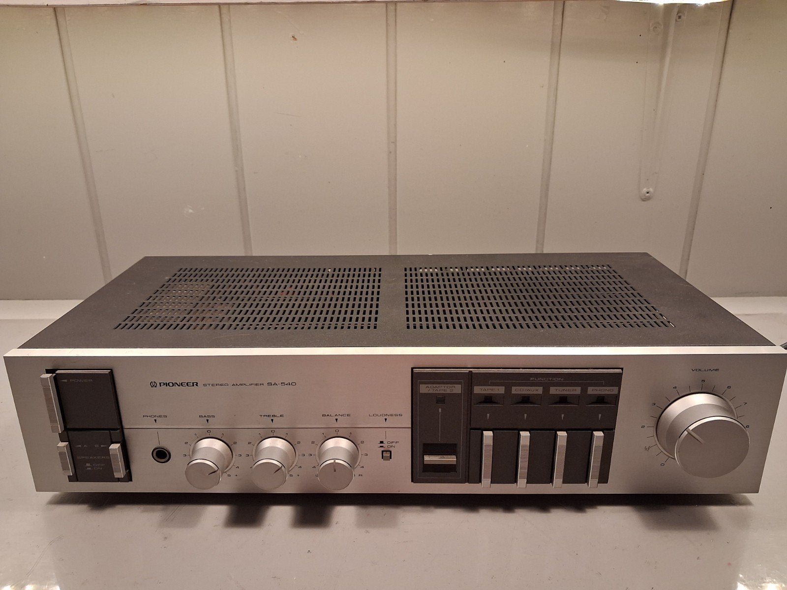Pioneer SA-540 Versterker - 1983, Ophalen, Refurbished, Pioneer, Minder dan 60 watt