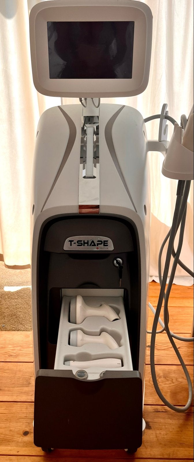 T shape Professioneel radiofrequentie beauty apparaat”