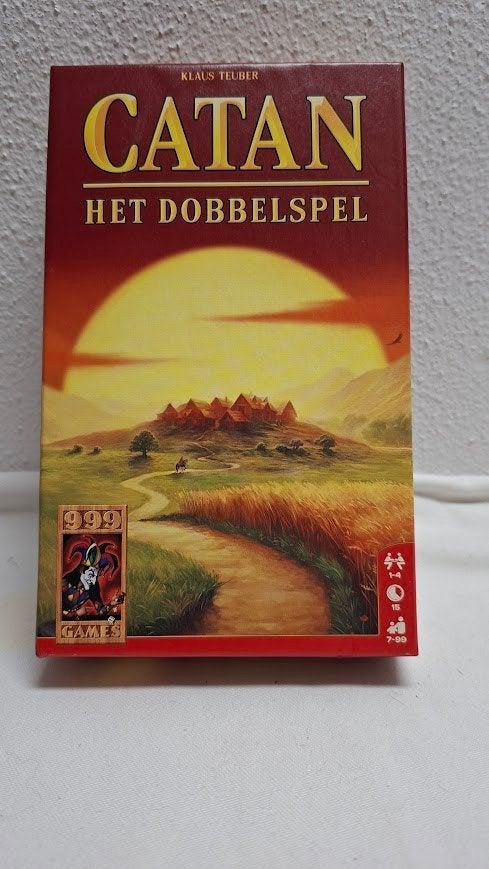 Catan Het Dobbelspel -  999 Games - reisspel, Ophalen of Verzenden, Zo goed als nieuw, Drie of vier spelers, 999 Games
