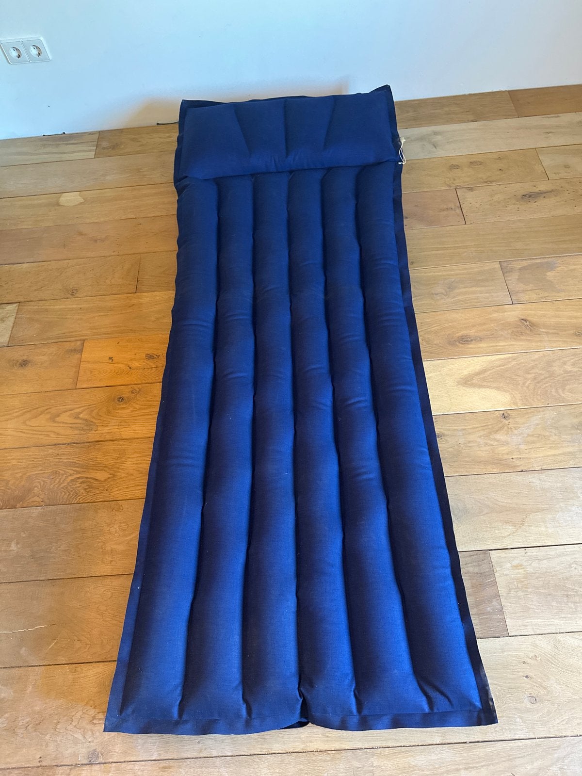 Canvas luchtbed 1-persoons - 70x190x12 cm - Zo goed als nieu, Caravans en Kamperen, Luchtbedden, Ophalen of Verzenden, Zo goed als nieuw