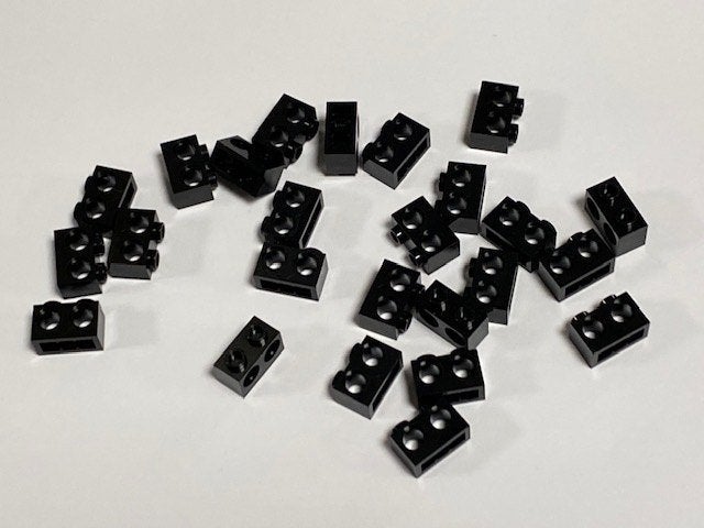 Partij 25x 1x2 Lego Technic balken met gaten diverse kleuren, Overige thema's, Lego, Nieuw, Ophalen of Verzenden