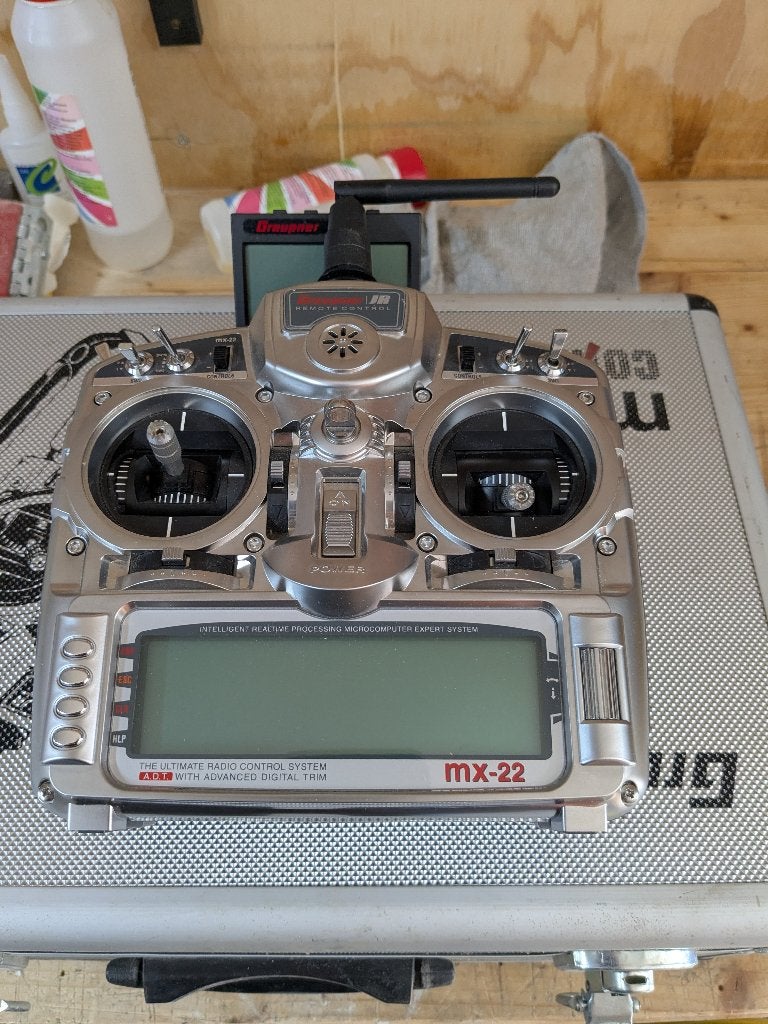 Graupner zender mx22, Ophalen of Verzenden, Gebruikt