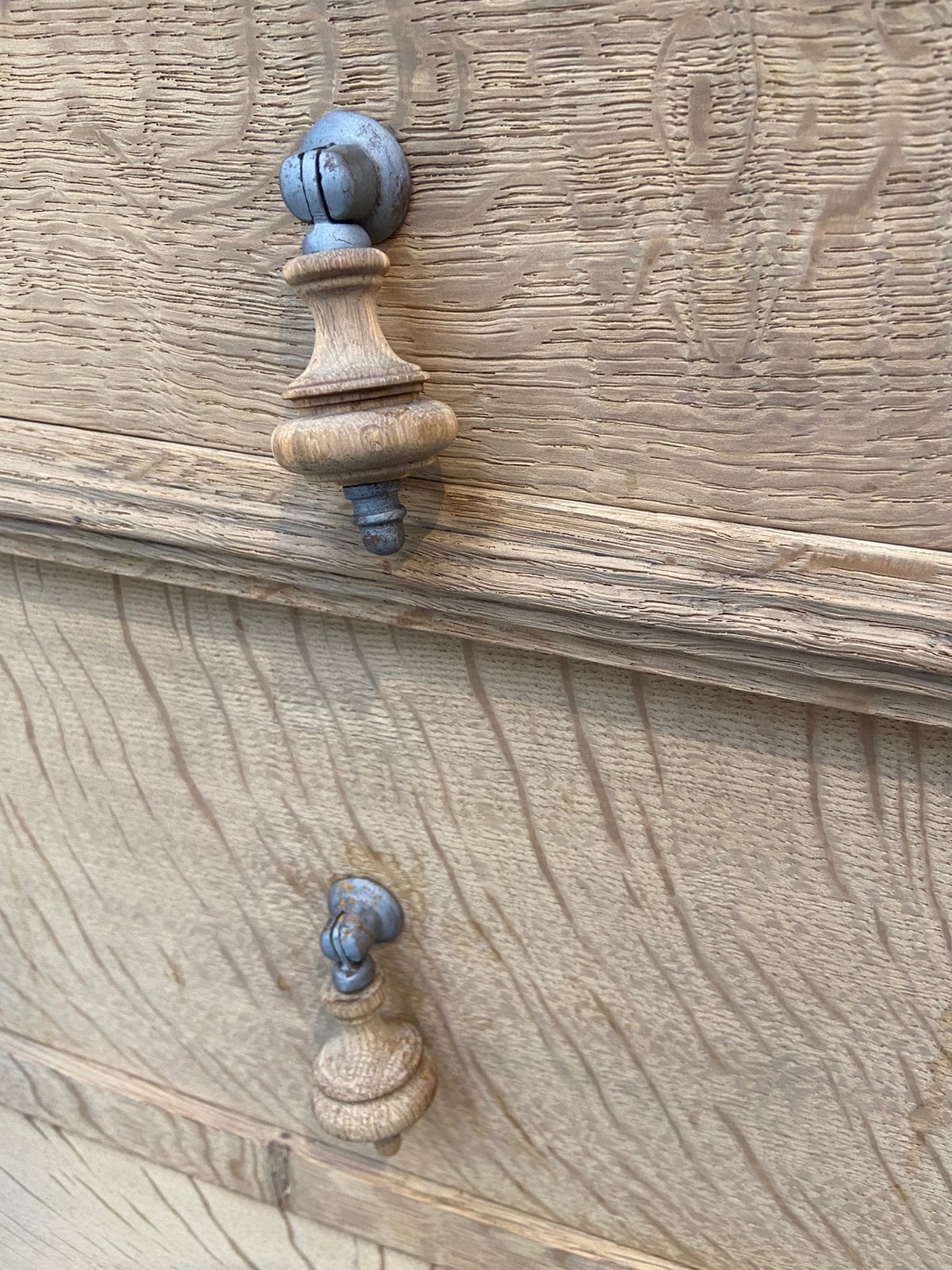 Stoere frans eiken kast commode ladekast, Ophalen