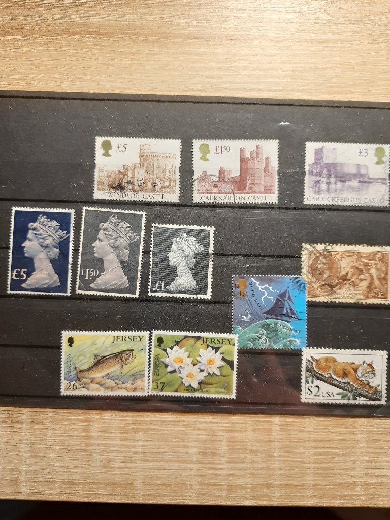 England, Verzenden, Gestempeld