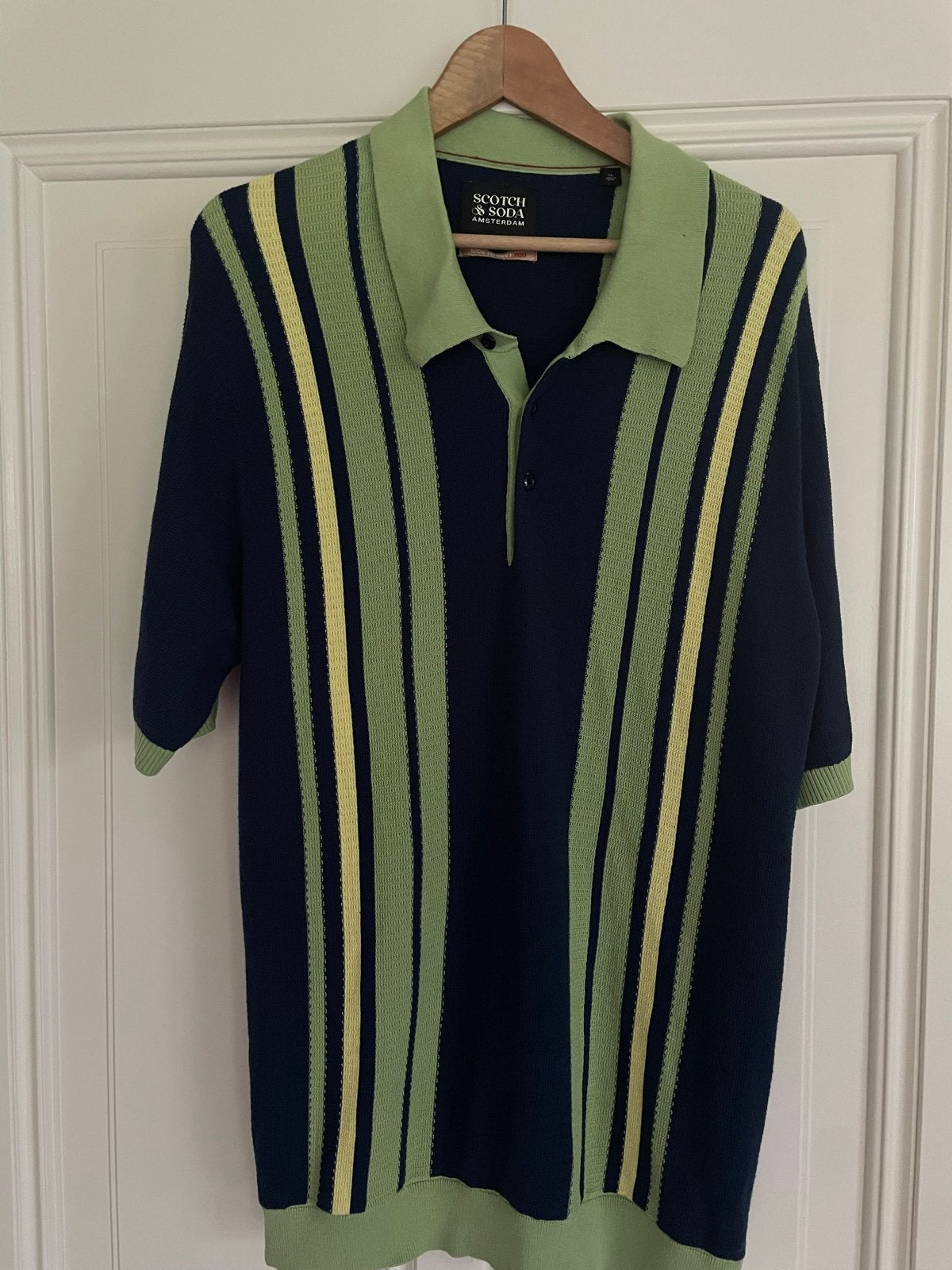 Scotch & Soda Polo Shirt Gestreepte Heren Polo Maat XL, Kleding | Heren, T-shirts, Ophalen of Verzenden, Zo goed als nieuw, Maat 56/58 (XL)