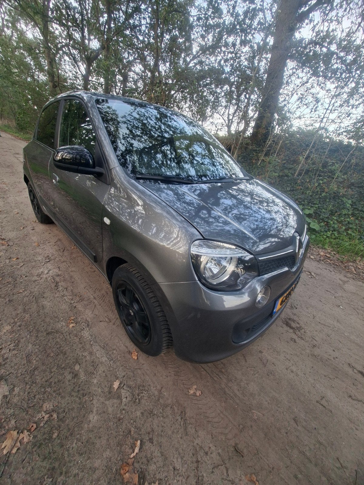 Renault Twingo 1.0 SCE 70 2018 Grijs, Auto's, Voorwielaandrijving, Twingo, 840 kg, 4 stoelen