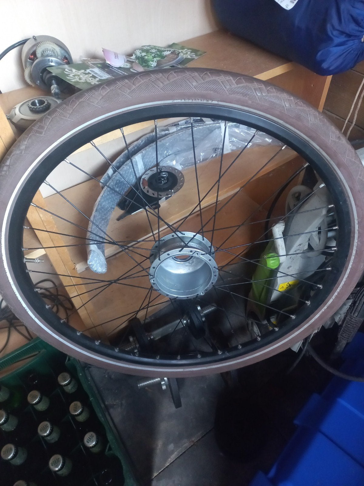 Giant Triple X e-bike  voor onderdelen, Ophalen, Gebruikt, Elektrische fiets, Giant