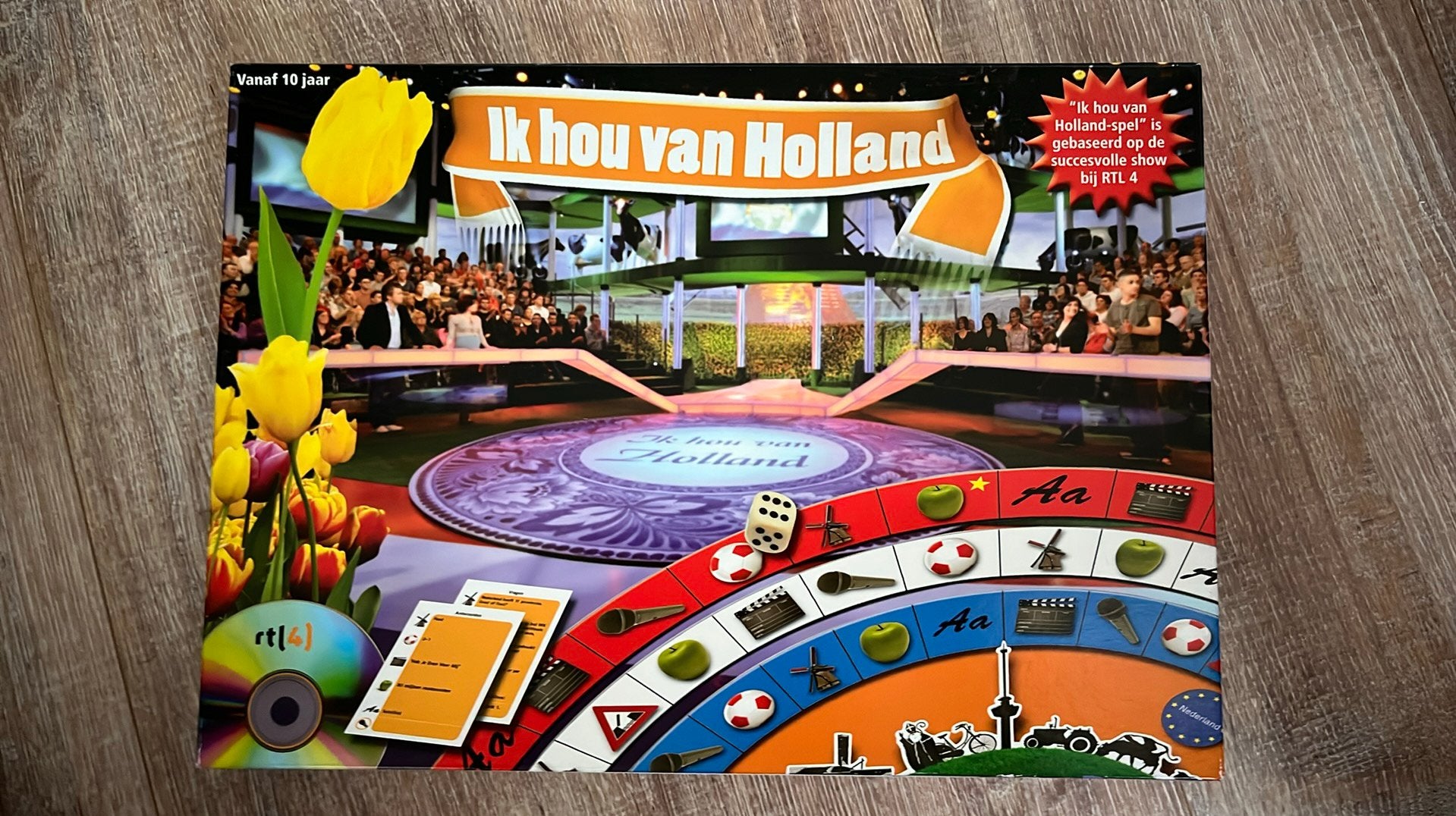 Gezelschapspel Ik hou van holland, Hobby en Vrije tijd, Gezelschapsspellen | Bordspellen, Vijf spelers of meer, Ophalen of Verzenden