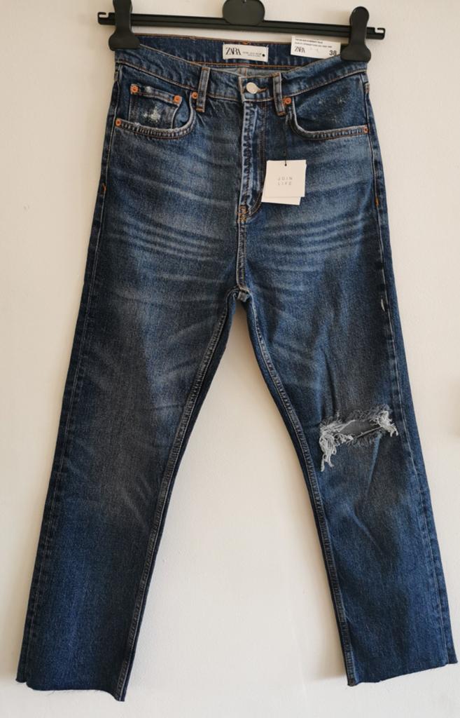 ZARA Premium spijkerbroek mt. 38, Zara, Nieuw, W30 - W32 (confectie 38/40), Verzenden