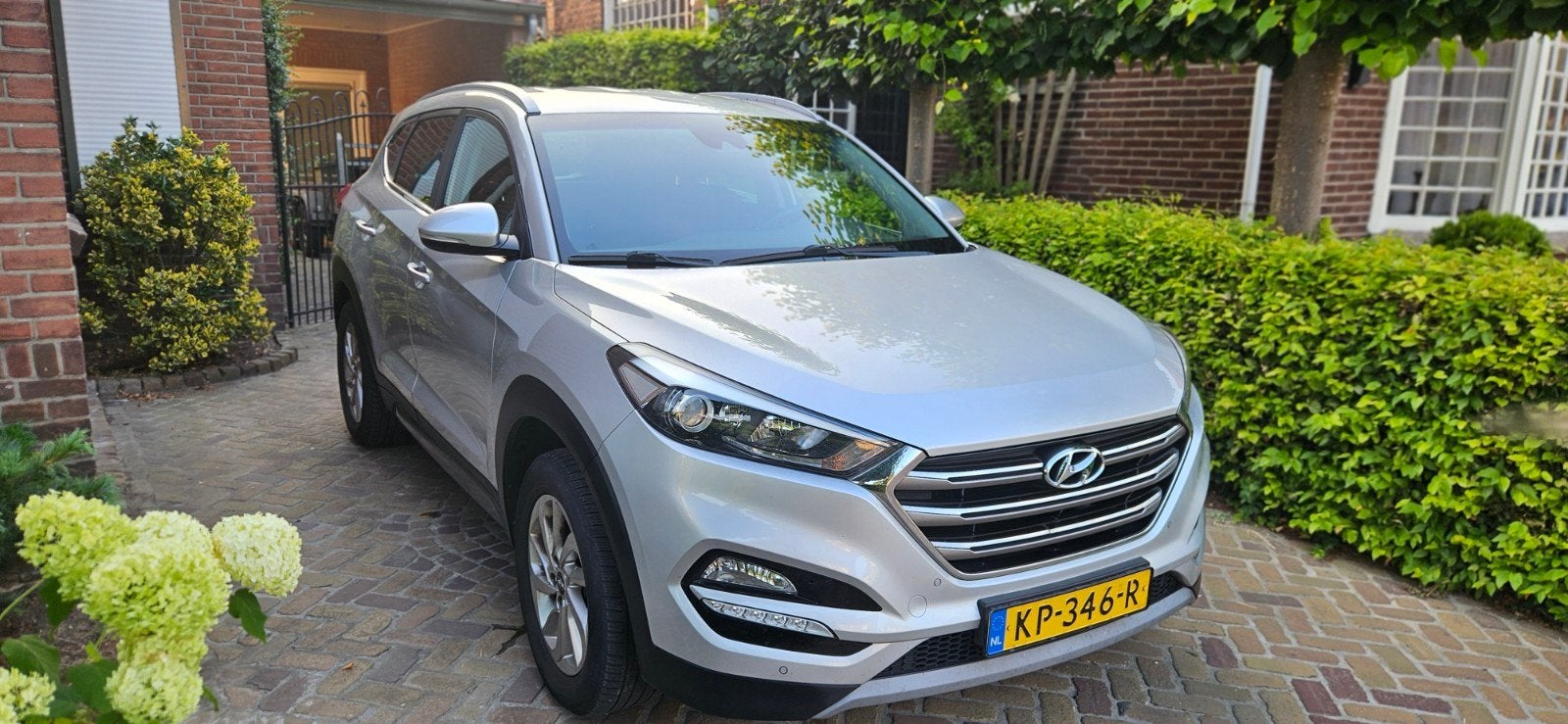 Hyundai Tucson 1.6 GDi 132pk 2016 Grijs, Voorwielaandrijving, 1591 cc, 4 cilinders, 132 pk