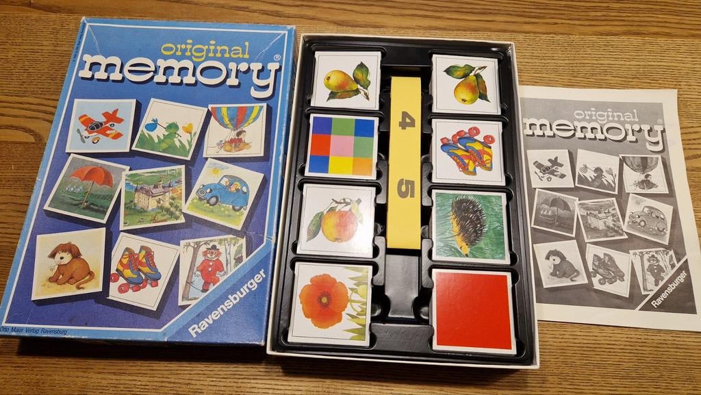Ravensburger Original Memory Spel - Klassiek Geheugenspel, Een of twee spelers, Ophalen of Verzenden, Gebruikt, Ravensburger