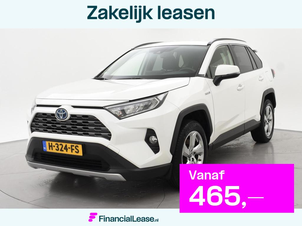 Toyota RAV4 2.5 HYBRID 218 PK NIEUW MODEL + ADAPTIVE CRUISE, Stof, Gebruikt, Euro 6, 4 cilinders
