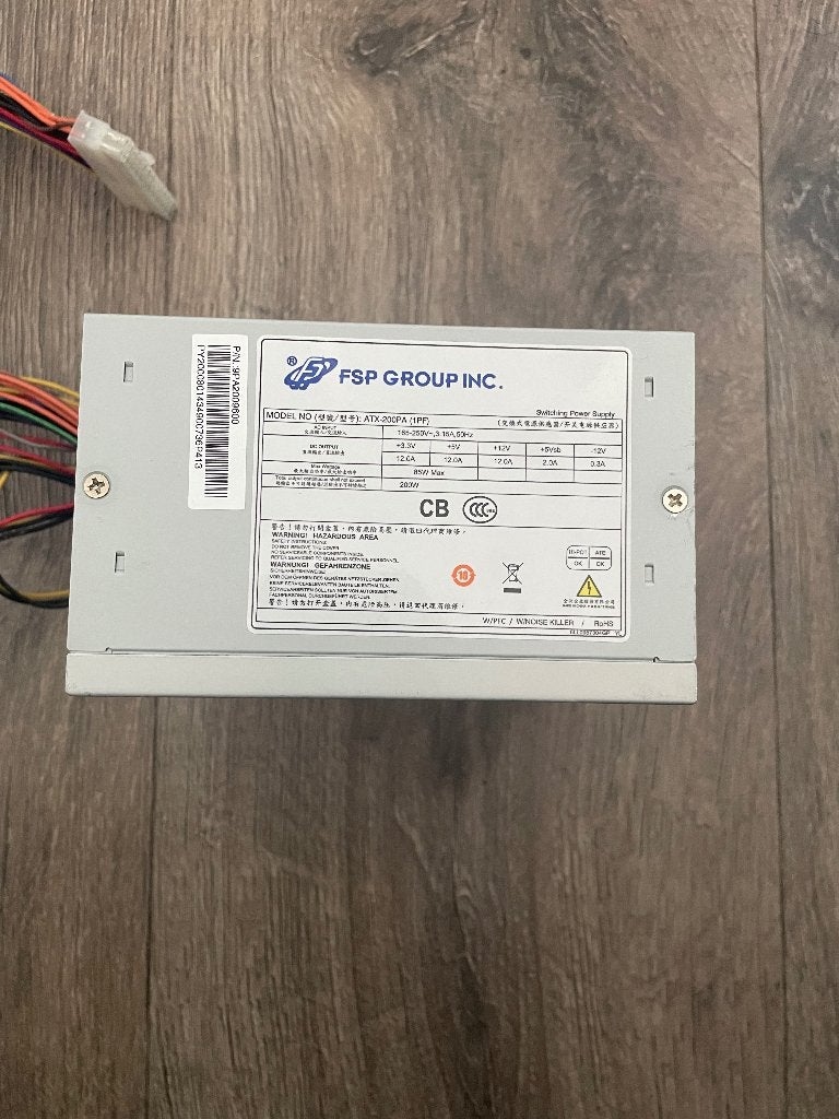 250W power supply, Ophalen, Zo goed als nieuw