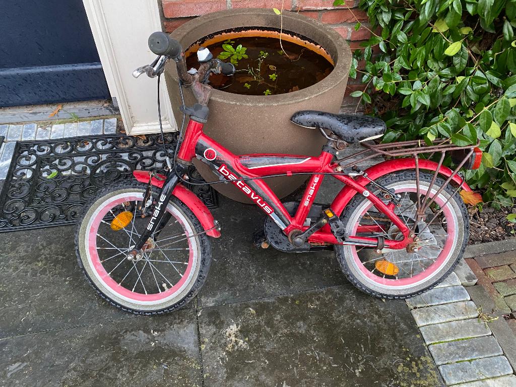 kinderfiets Batavus snake, Fietsen en Brommers, Fietsen | Kinderfietsjes, Ophalen, Terugtraprem, Gebruikt, Batavus