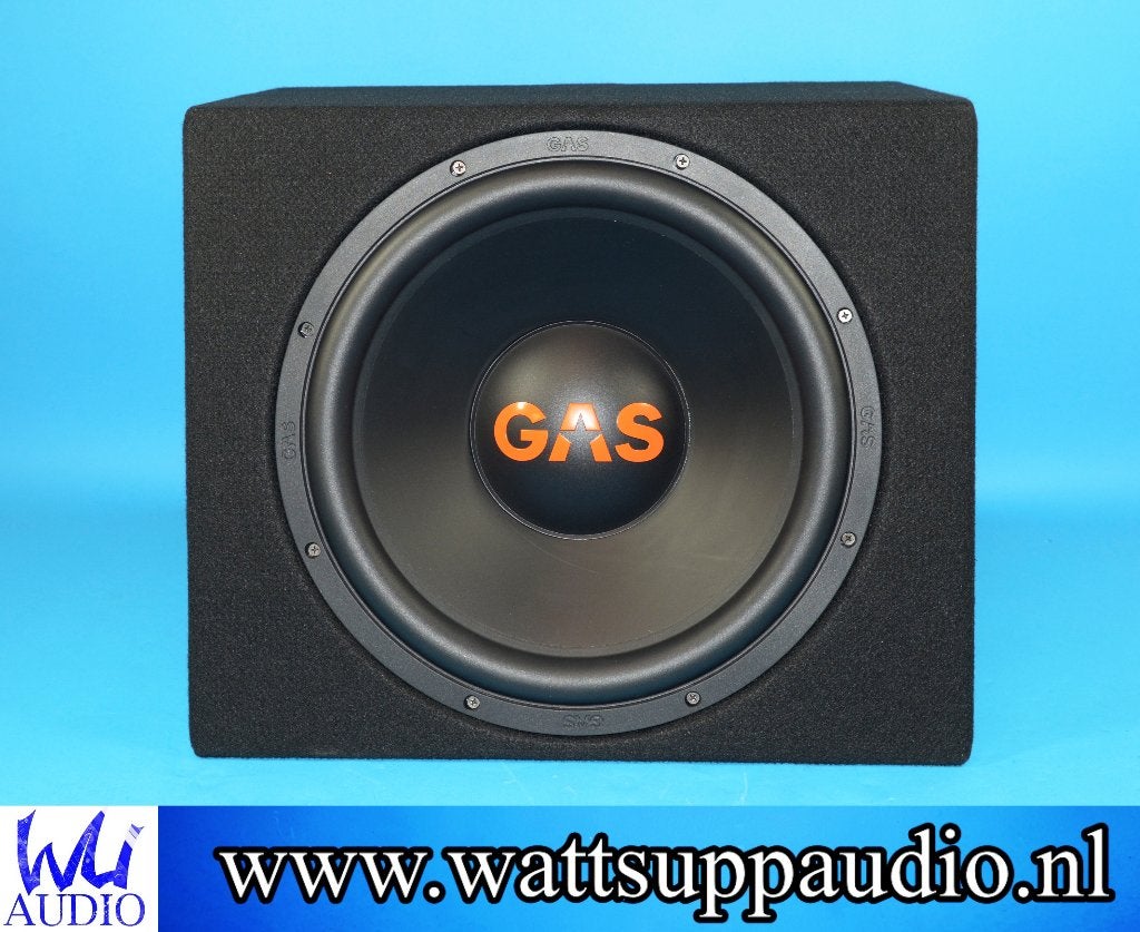 GAS Audio POWER MAD S2-15D2 15 inch subwoofer+behuizing, Info@optimount.nl, Nieuw, Ophalen of Verzenden, Anholtseweg 48A 7091 HB DINXPERLO