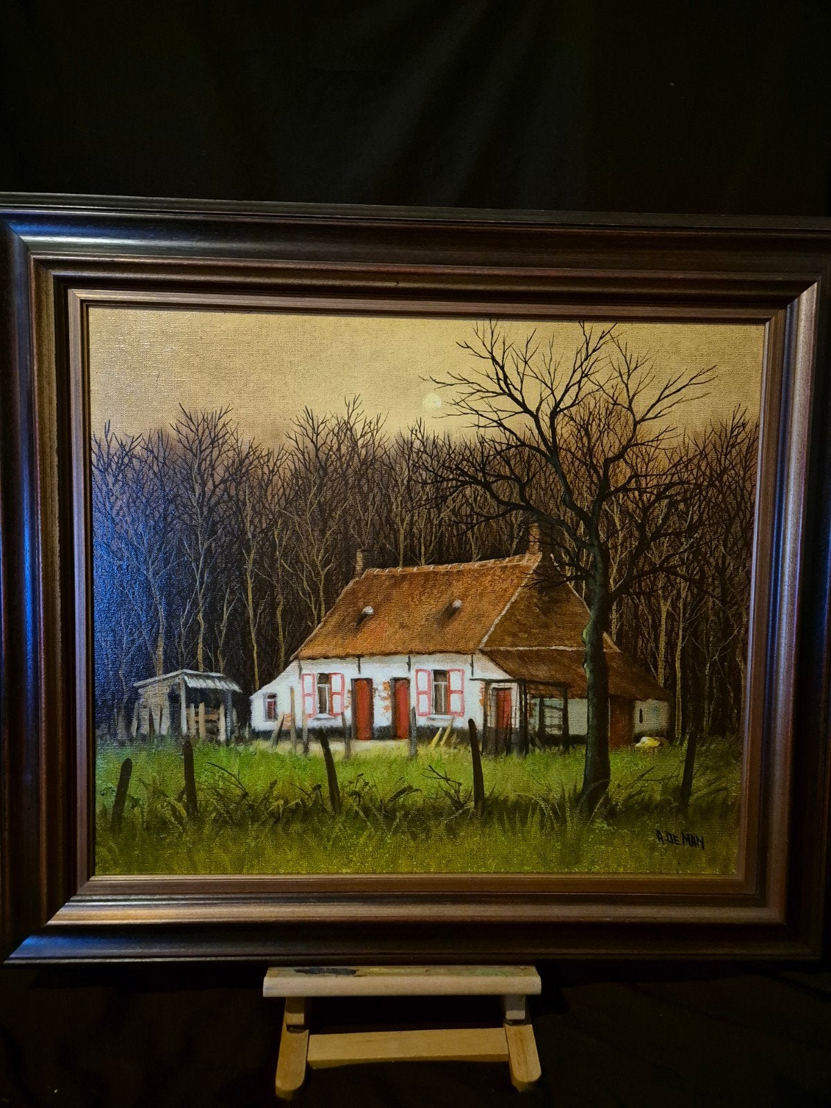 landschap A. De Man, Ophalen of Verzenden