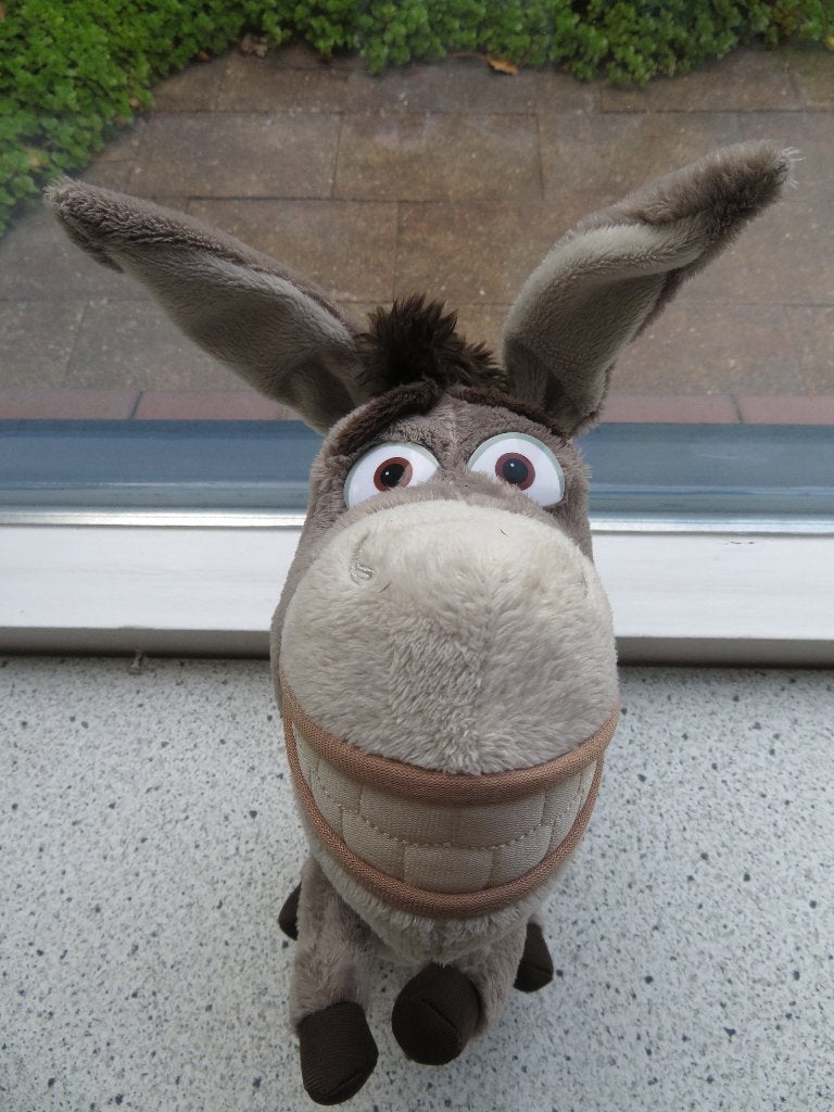 Ezel Donkey Shrek uit 2010 Dreamworks TCC Global, Paard, Grijs, Ophalen of Verzenden, Zo goed als nieuw