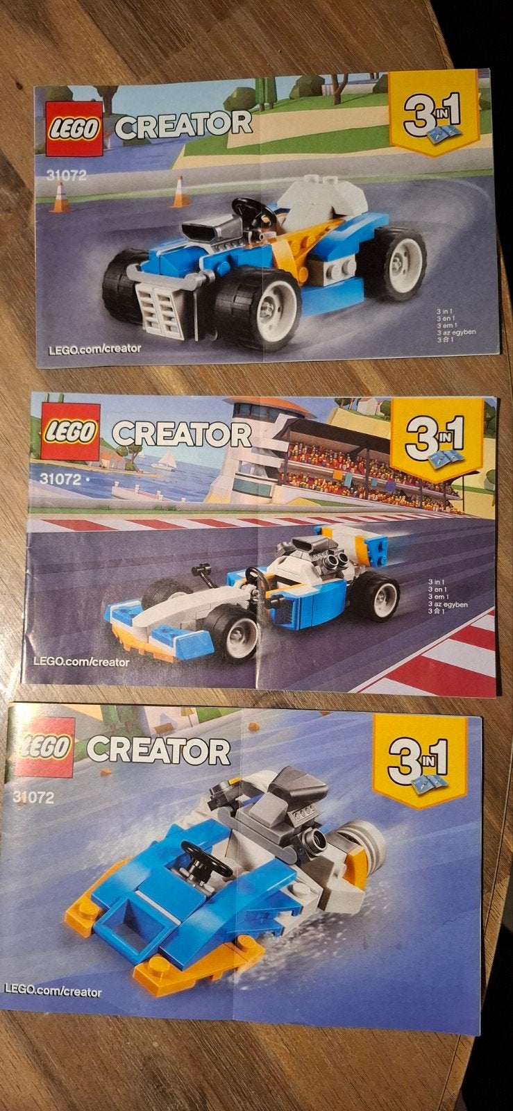 LEGO Creator 3-in-1 sets: 31072 en 31057, Ophalen of Verzenden