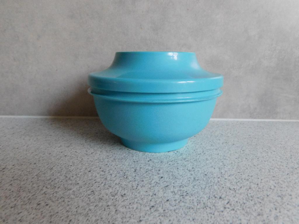 Tupperware Oriental Bowl 11 cm. Blauw, Ophalen of Verzenden, Zo goed als nieuw, Blauw, Bak of Kom