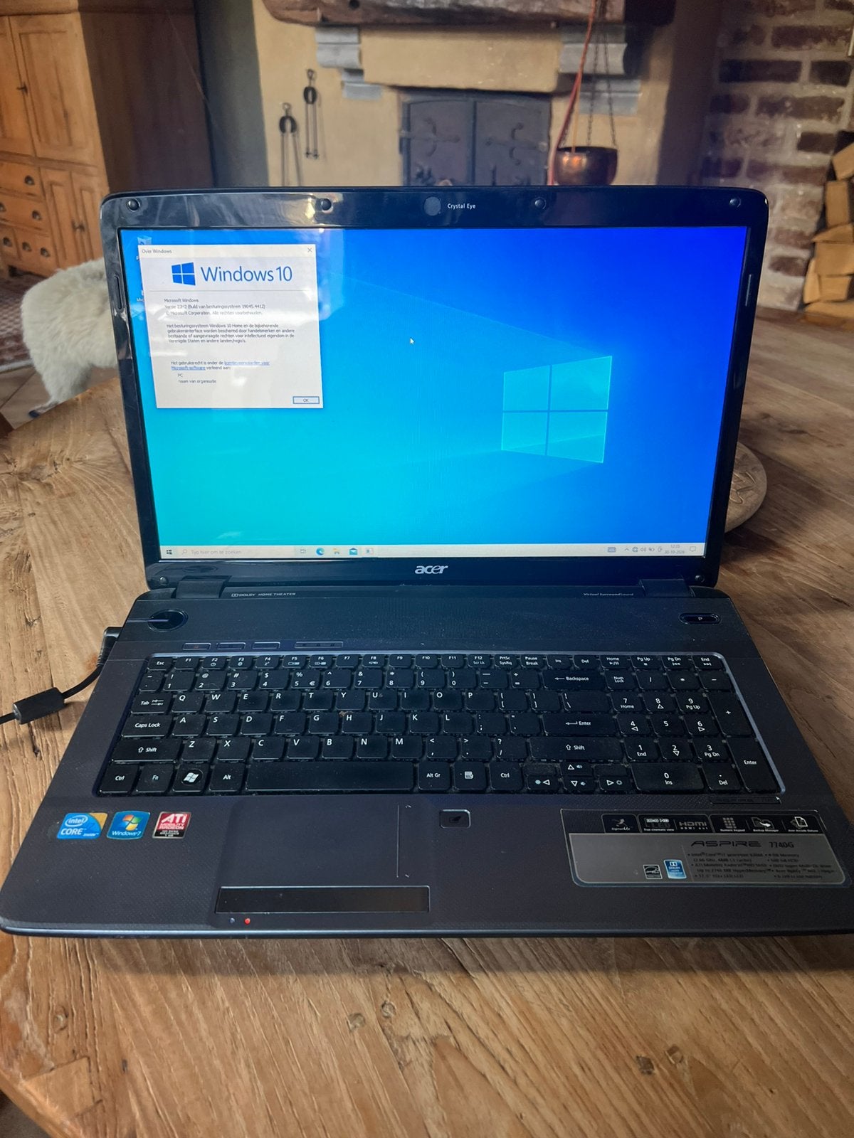 Acer Aspire 7740G 17.3 inch Intel Core i7 4GB RAM 500GB HDD, Ophalen, Gebruikt, HDD, 2 tot 3 Ghz