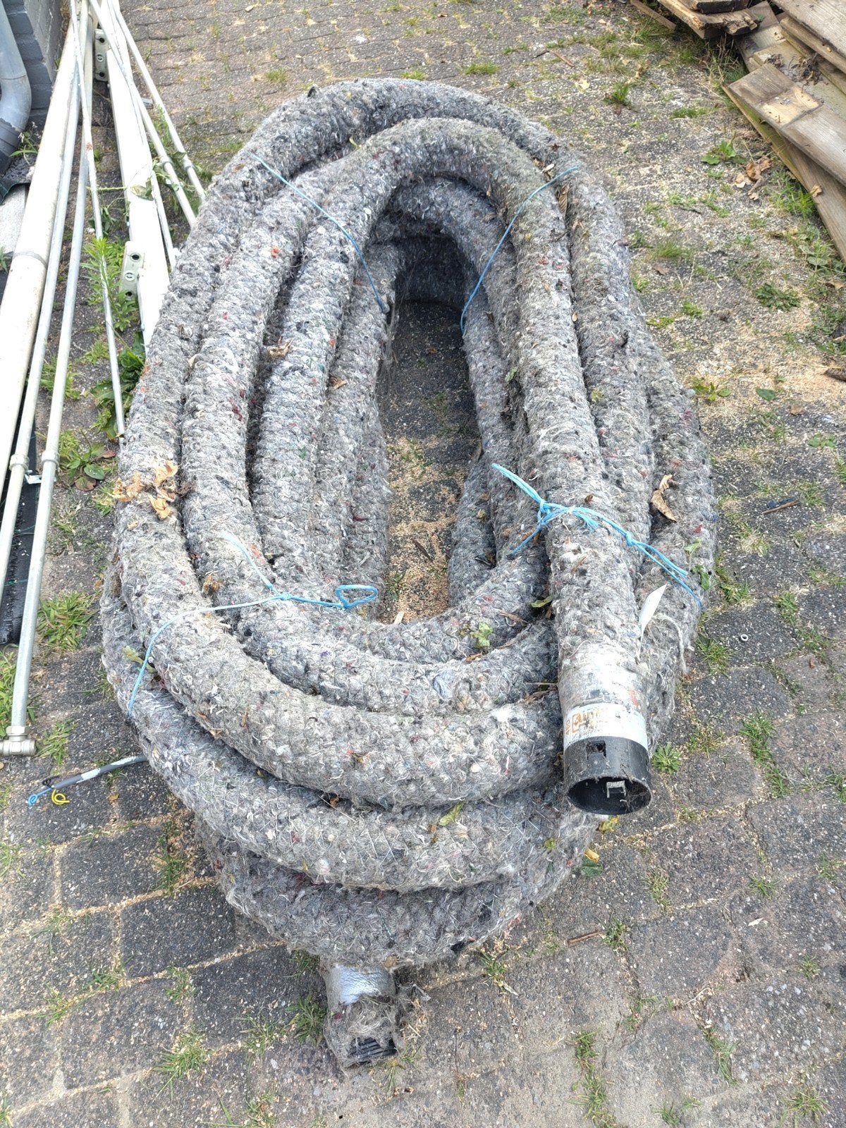 GrainPlastics Drainagebuis PE Geperforeerd 80mm - 30m, Doe-het-zelf en Verbouw, Ophalen, Overige materialen, 6 meter of meer, Overige typen