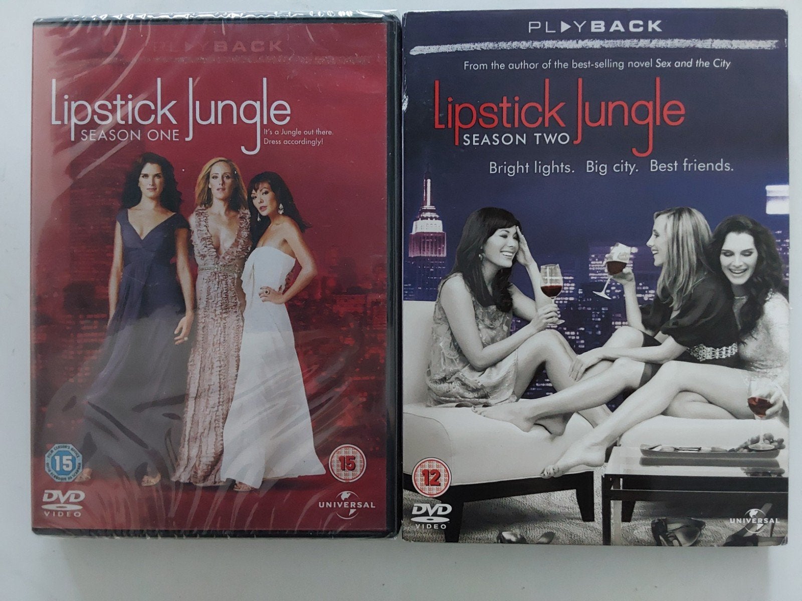 Lipstick Jungle seizoen 1 + 2, Cd's en Dvd's, Engels, Vanaf 16 jaar, Engels, Ophalen of Verzenden