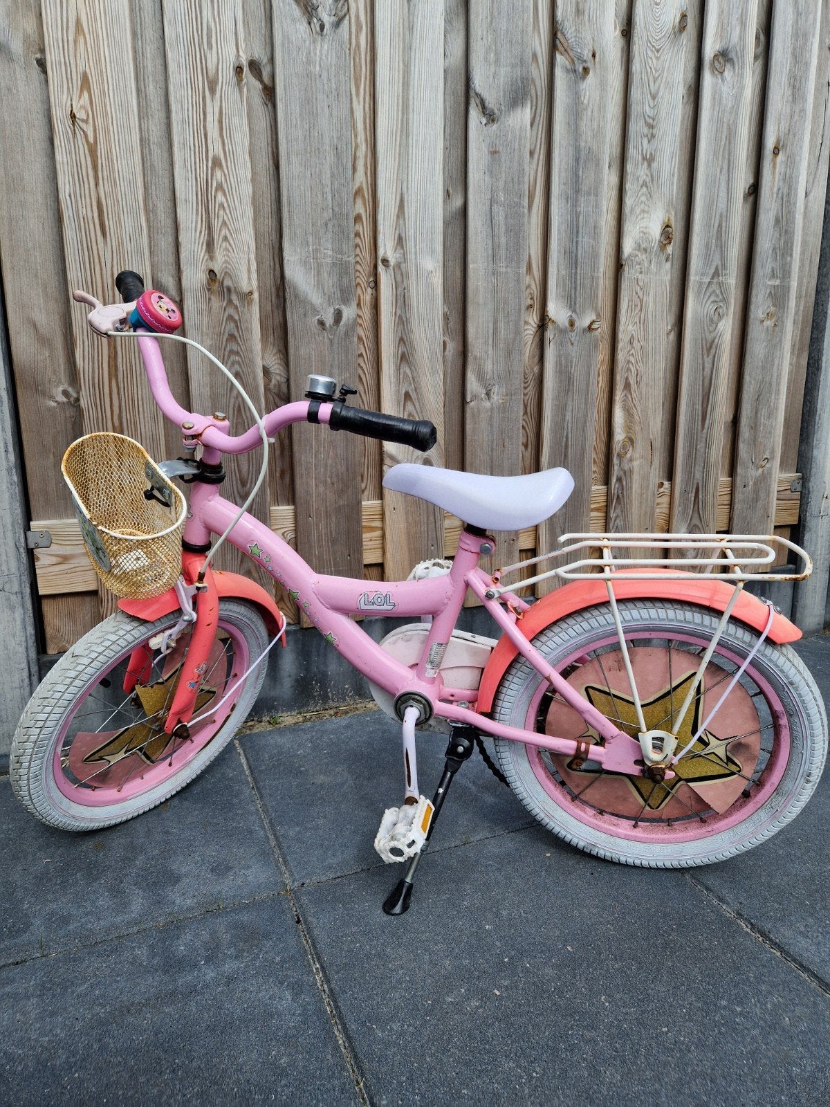 Kinderfiets LOL, Ophalen, Gebruikt, Handrem, LOL lillifee