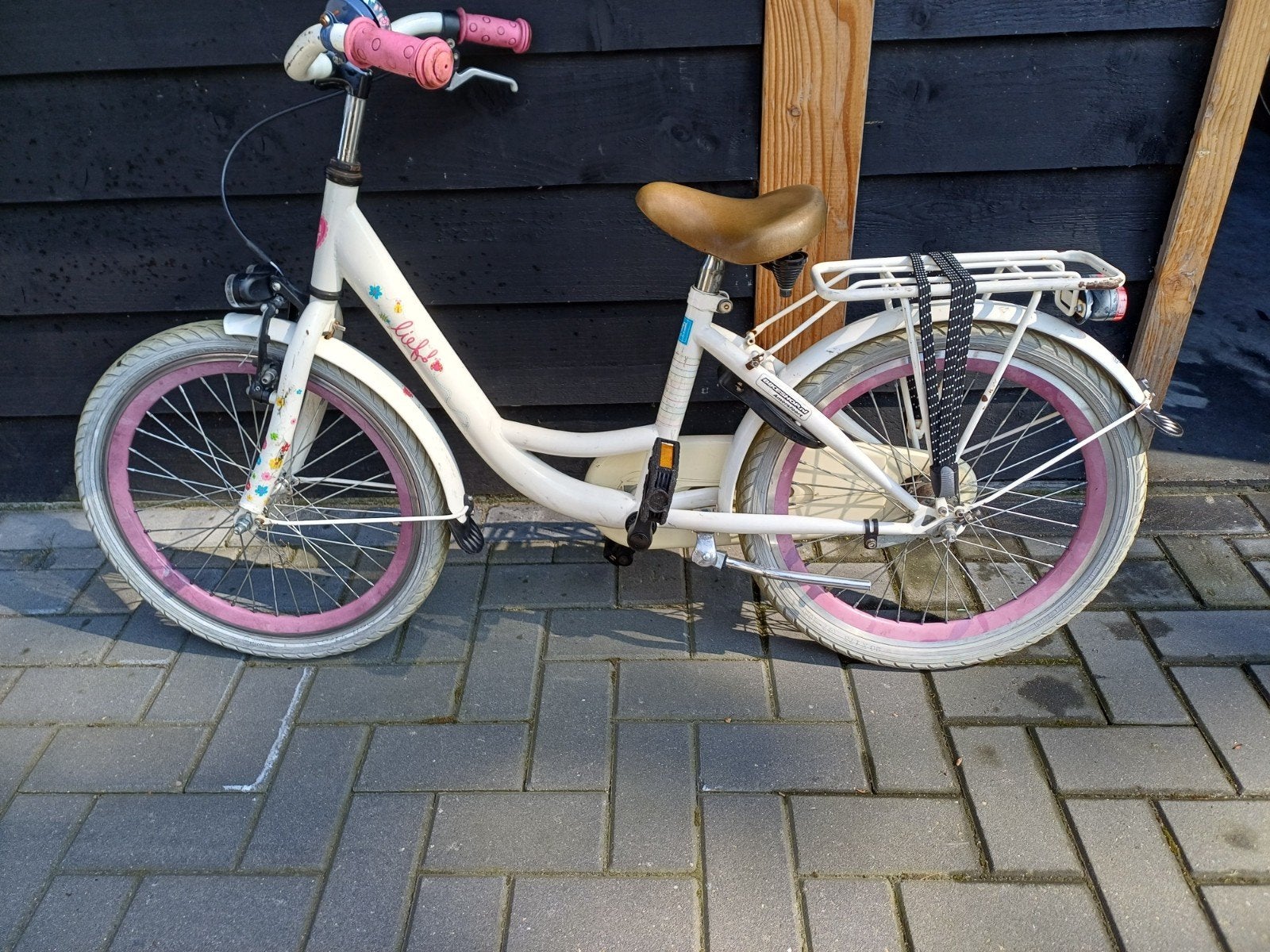 Meisjes fiets 20 inch, Ophalen, Gebruikt, 20 inch