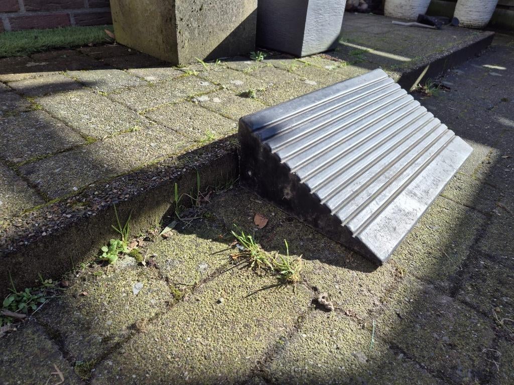 Rubber oprijplaat, Diversen, Verpleegmiddelen, Ophalen, Zo goed als nieuw