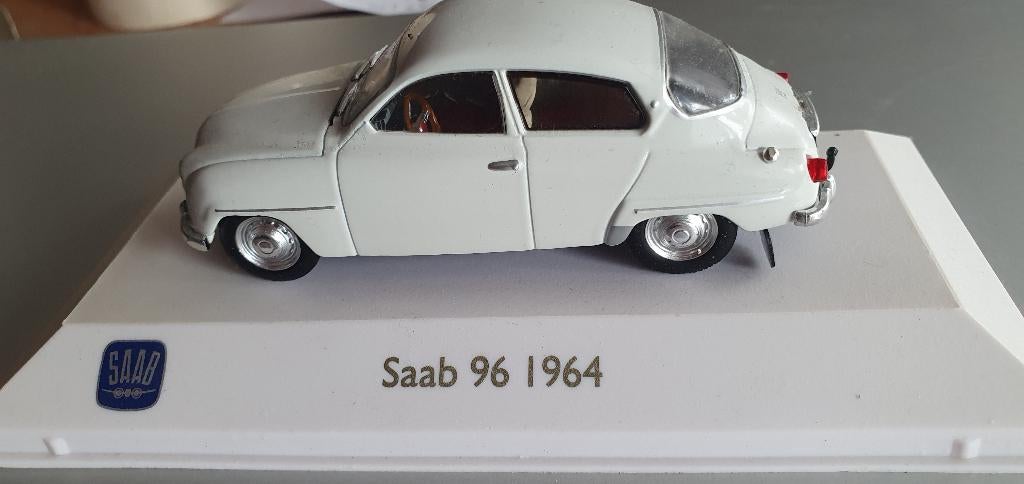 saab 96  uit 1964 wit, Verzamelen, Ophalen of Verzenden, Nieuw, Auto's